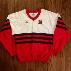 NE Cornhuskers Vintage 90s Adidas Windbreaker